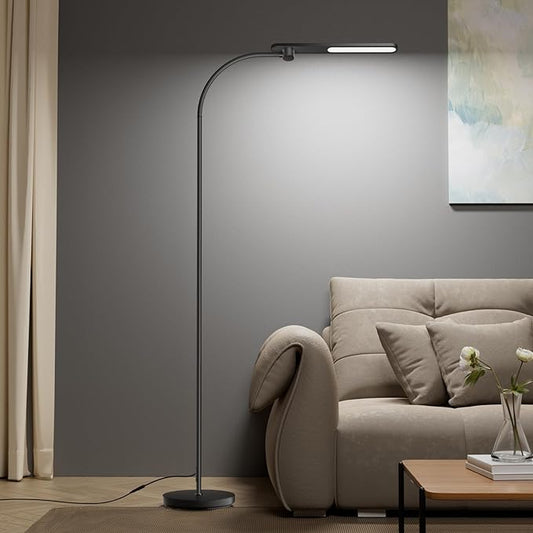 Honeywell LED Floor Lamp, F4 Sunturalux™ Gooseneck Reading Floor Lamp, Super by HoneywellAirComfort