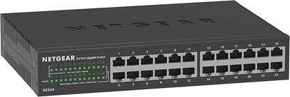 NETGEAR 24-Port Gigabit Ethernet Unmanaged Essentials Switch by NETGEAR