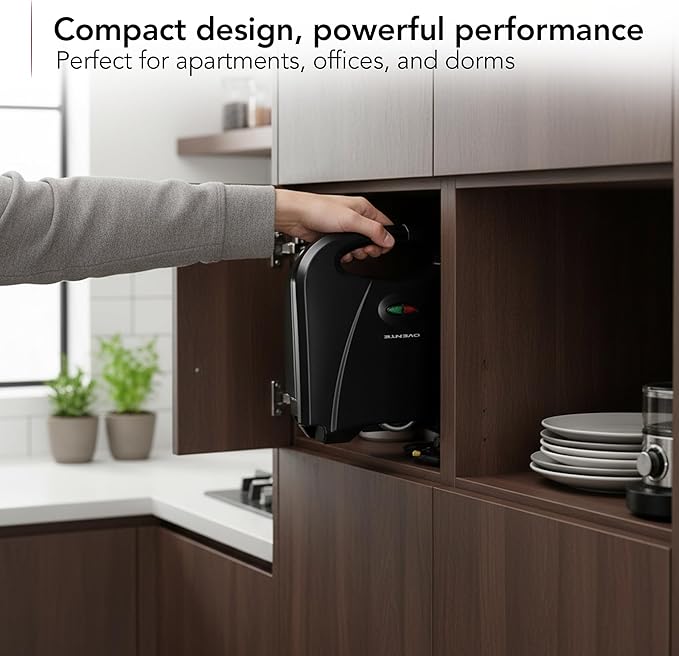 OVENTE Electric Panini Press Grill - Image 4