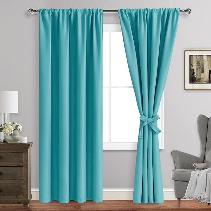 JIUZHEN Blackout Curtains for Bedroom by JIUZHEN