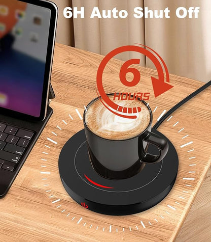 Kepwam Coffee Mug Warmer for Desk, 3-Temp Fast Heating Cup Warmer - Image 4