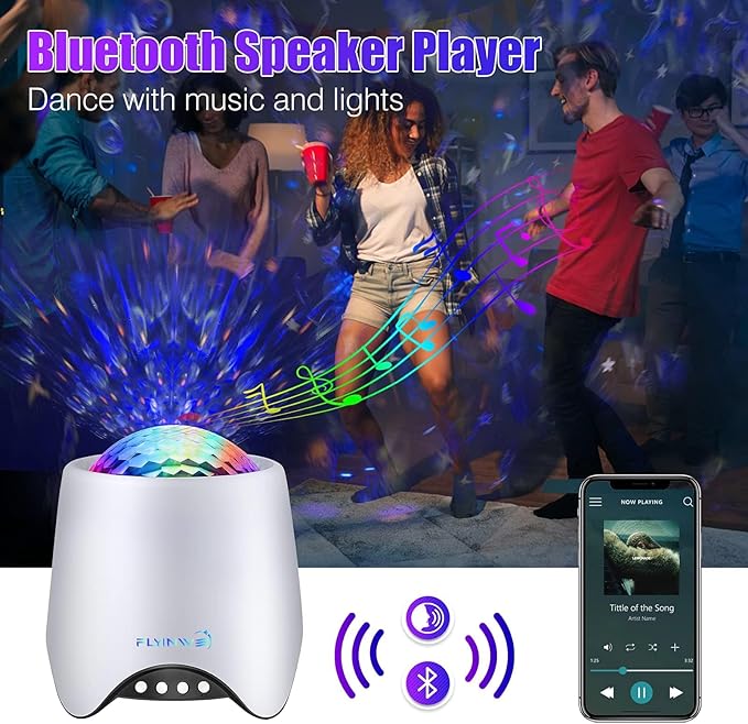 Flyinwe Hoom Decor Star Projector, Galaxy Projector - Image 4