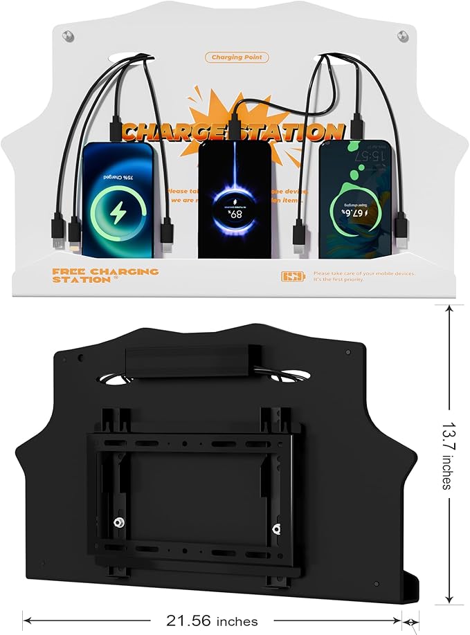 Wall Mounted Cell Phone Charging Station - Image 2