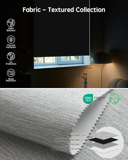 Yoolax Motorized Blinds with Remote, Automatic Window Shades Work with Alexa - Image 6