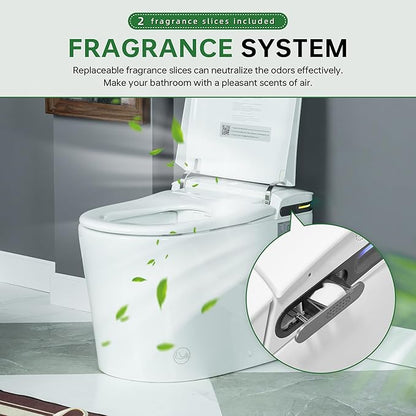 WOODBRIDGE ADA Height Smart Toilet – Auto Lid Open/Close, Foot Sensor, Zero - Image 9