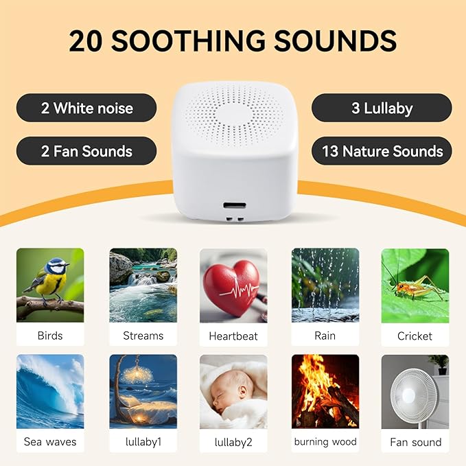 Vitelum White Noise Sleep Sound Machine - Image 3