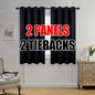 MIUCO Room Darkening Grommet Thermal Insulated Blackout Window Curtains Panels by MIUCO