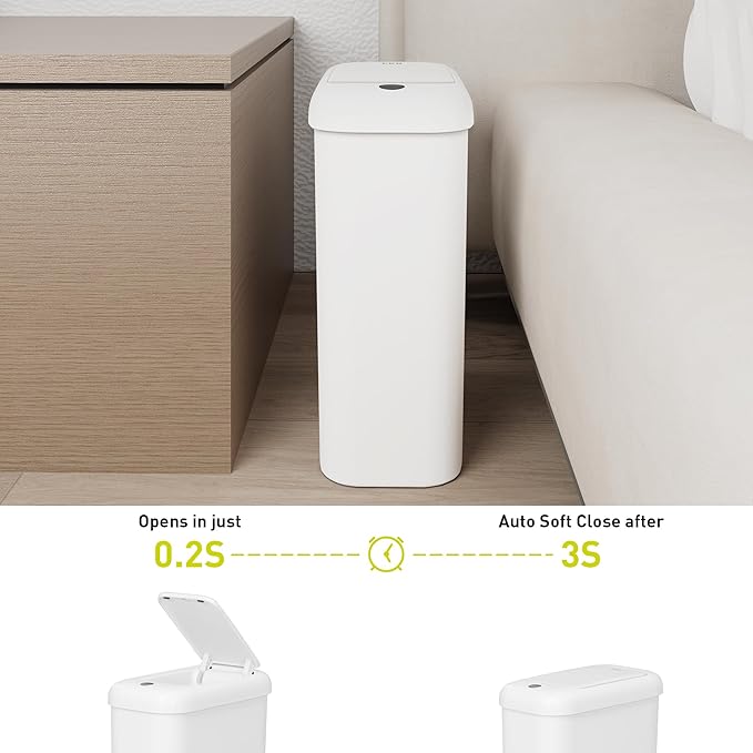 EKO Automatic Bathroom Trash Can - Image 3