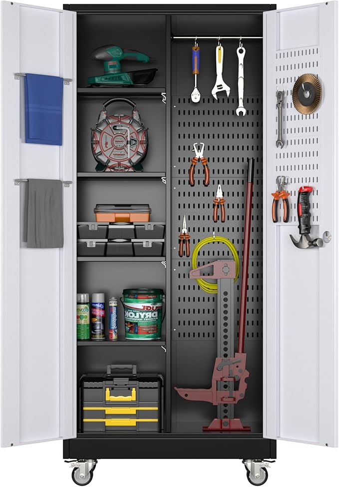 SUXXAN Broom Closet Storage Cabinet by SUXXANFurniture