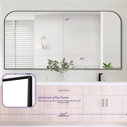 Bathroom Mirror, Wall Mirrors, Bathroom Vanity Mirror - Image 8