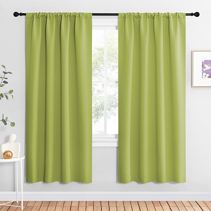 NICETOWN Fresh Green Blackout Curtains by NICETOWN