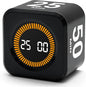Rotating Productivity Timer 5, 50 Minutes Preset, Desk Cube w/Gravity Sensor by Exlliy