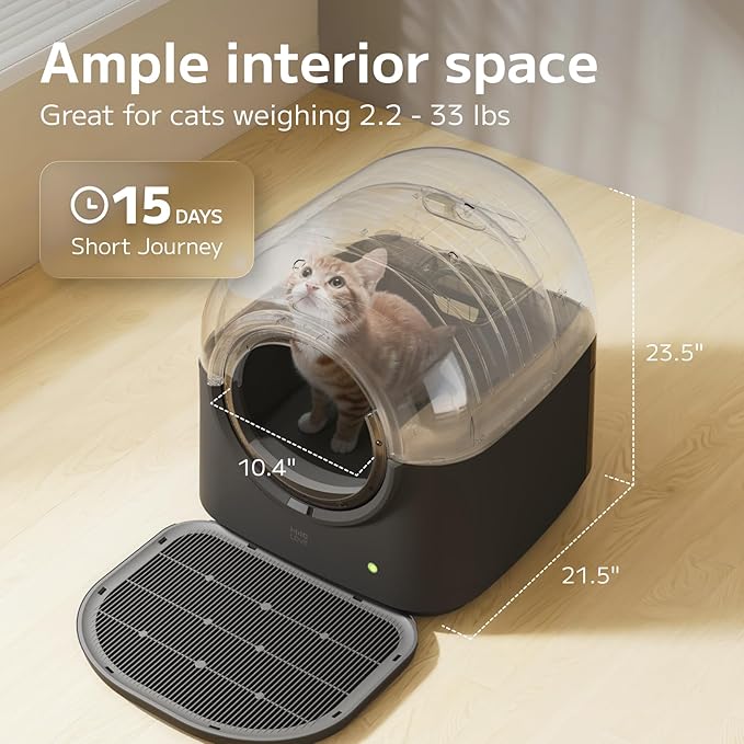 L1 Self-Cleaning Litter Box Automatic Electronic Hands-Free Smart Robot self - Image 3