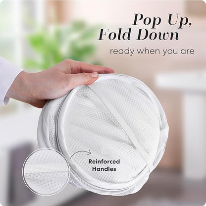 Handy Laundry Collapsible Mesh Pop Up Hamper - Image 3