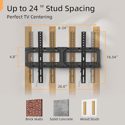 IWORKBOARD 55 65 75 85 inch Tilting TV Wall Mount - Image 5
