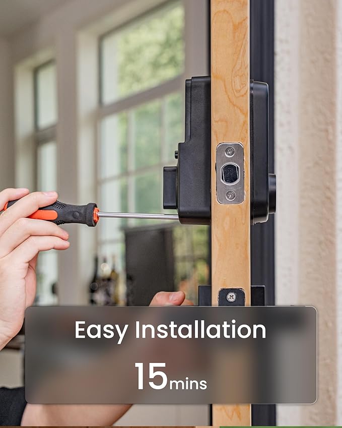 DESLOC Smart Door Lock B200, Smart Deadbolt Lock, Keyless Entry Door Lock - Image 9