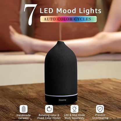 200ML Ceramic Essential Oil Diffuser - Image 2