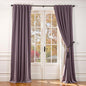 Lazzzy Velvet Blackout Curtains Thermal Insulated Room Window Drapes Super Soft by Lazzzy