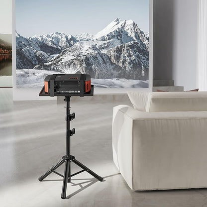 AMADA HOMEFURNISHING Height Adjustable Projector Tripod Stand - Image 7