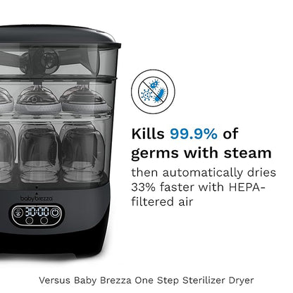 Baby Brezza Bottle Sterilizer and Dryer Advanced – 33% Faster - Image 2