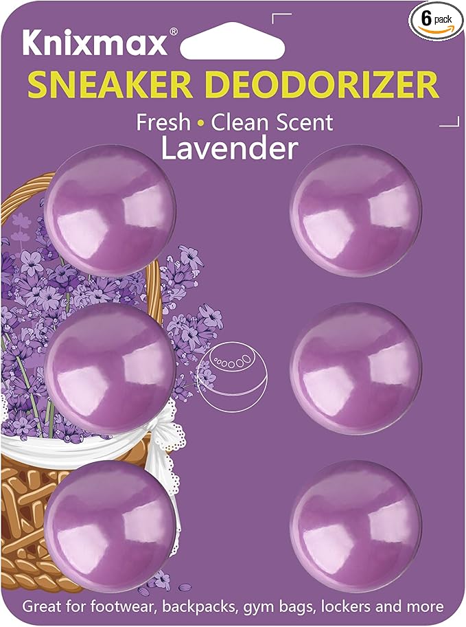 Knixmax Shoe Deodorizer Balls, Boot Deodorizing Shoe Odor Eater Ball Sneaker by Knixmax