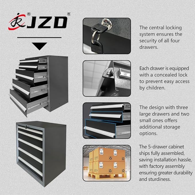 JZD Garage Storage Cabinet System Set - Image 6