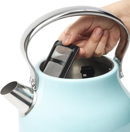 Haden Heritage 1.7 Liter Stainless Steel Electric Kettle, Hot Water Kettle - Image 9