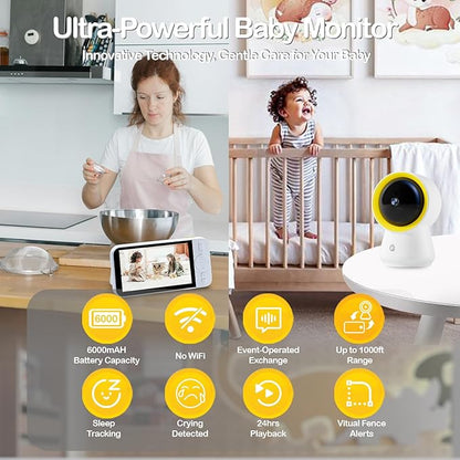 Ellie Baby Monitor No WiFi, Baby Monitor - Image 2