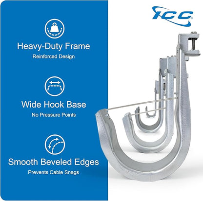 ICC Beam Clamp J Hook 1 5/16” Without Retainer Clip - Image 6