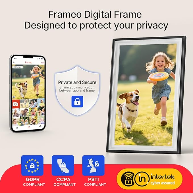 Frameo 10.1" Digital Picture Frame, Smart WiFi Digital Photo Frame - Image 6
