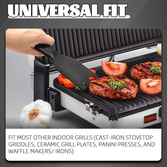 TonGass Grill Scraper for George Foreman Indoor Grills & Most Other Indoor - Image 5