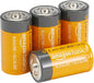 Amazon Basics 4-Pack C Cell Alkaline All-Purpose Batteries, 1.5 Volt, 5-Year by AmazonBasics