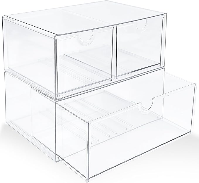 Prsildan Acrylic Drawer Makeup Organizer - Image 8