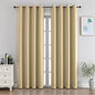 CUCRAF Beige Blackout Curtains 84 Inches Long, Thermal Insulated Noise Reducing by CUCRAF