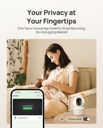 Anona 4K UHD Indoor Camera, Pet/Dog/Baby Security Camera - Image 7