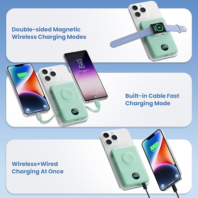 6 in 1 Magnetic Portable Charger - Image 6