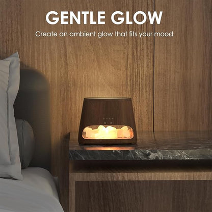 SALKING 2-in-1 Himalayan Salt Lamp Diffuser, Cool Mist Humidifier, Aromatherapy - Image 6