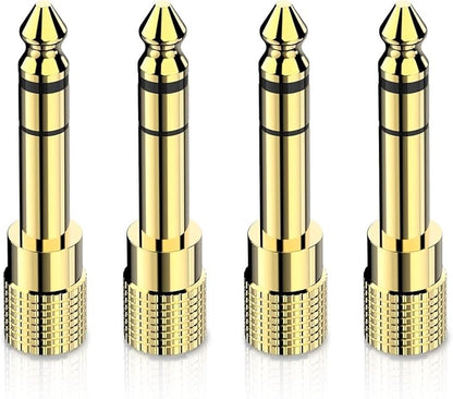 Mizi Male to 3.5mm Female Gold Plated Stereo Audio Jack Adapter by Mizi