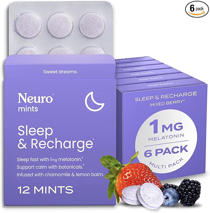 Neuro Sleep & Recharge Meltaway Mints by NeuroGum