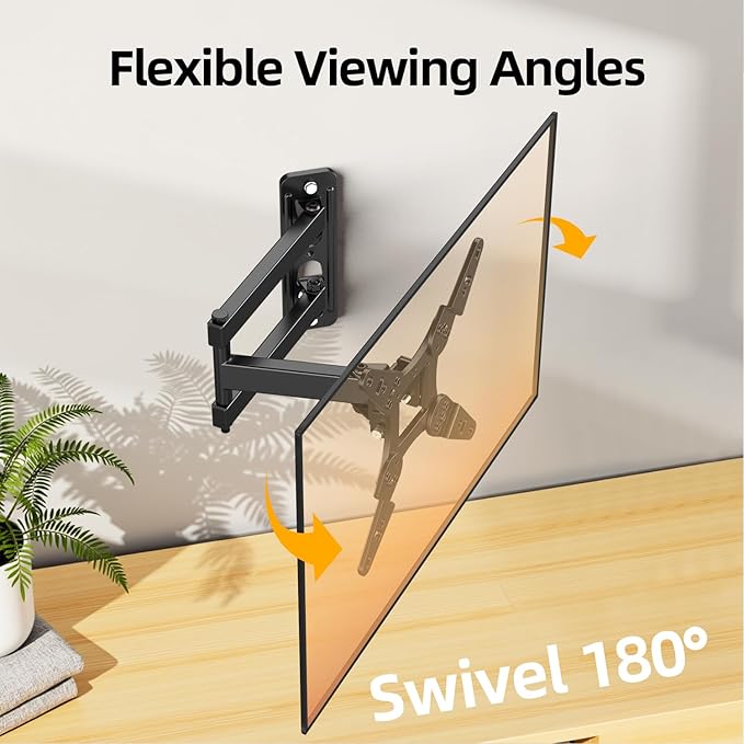 IWORKBOARD 32+ 40 inch Full Motion TV Wall Mount - Image 2