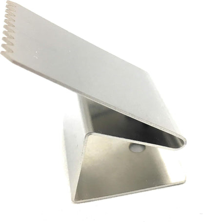 Universal Hurricane Window Clips, Stainless, 1/2" to 3/4" One-Size-Fits-All, 24-Pack 6-Windows, Reusable Hurricane Clip, Patent Pending