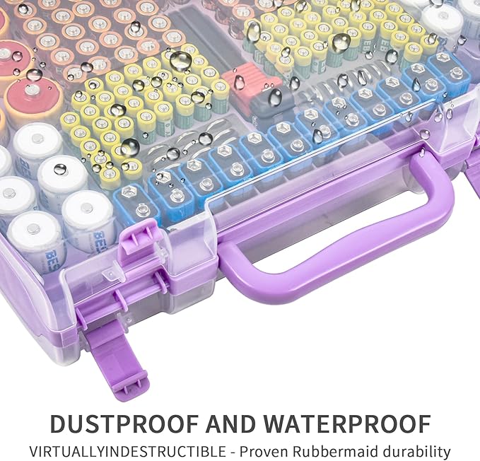 Battery Organizer Storage Holder Box Case - Image 7