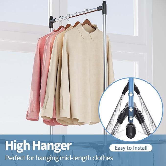 APEXCHASER Clothes Drying Rack - Image 5