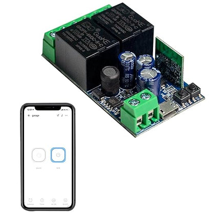 Ewelink WiFi Wireless Smart Relay Module USB DC 5v/12v/24v/48v 2 Channel Switch by RODOT%7CDIYYOURSMARTLIFE