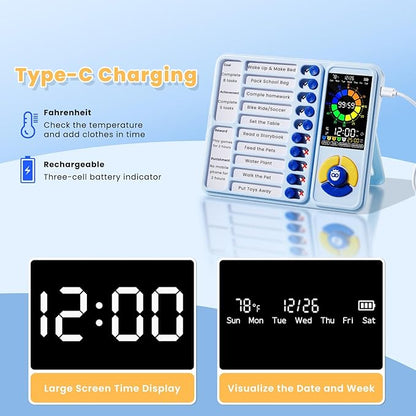 Mooking 5-in-1 Visual Timer, ADHD Tool - Image 8
