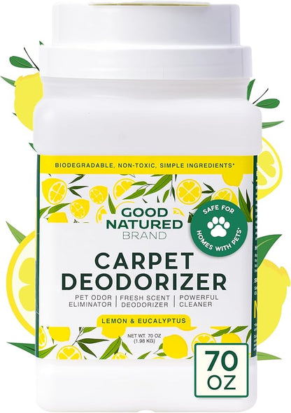 Good Natured Brand | Carpet Deodorizer & Freshener Powder | 70 oz Pet Odor by GoodNaturedBrand