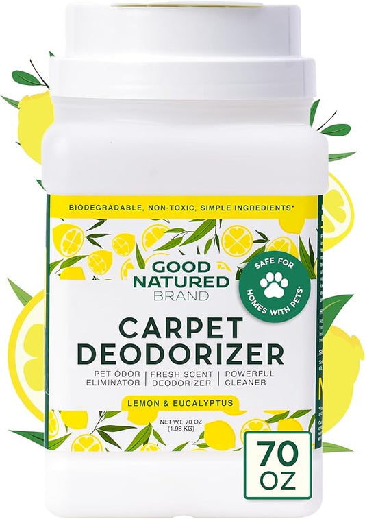Good Natured Brand | Carpet Deodorizer & Freshener Powder | 70 oz Pet Odor by GoodNaturedBrand