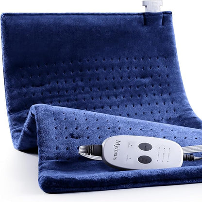 Massaging Weighted Heating Pad for Back Pain Relief, Heating Pads for Neck by Unknown