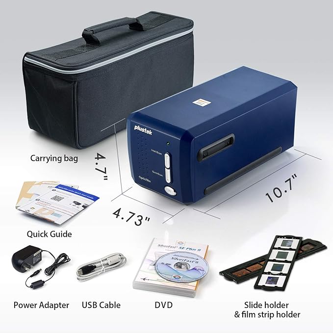 Plustek OpticFilm 8100-35mm Negative Film/Slide Scanner - Image 7
