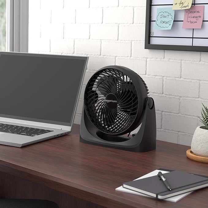 Amazon Basics Air Circulator Fan, Desk Fan - Image 6